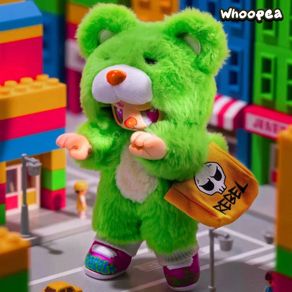 REBEL BEAR Find a Bag Series Vinyl Plush Blind Box