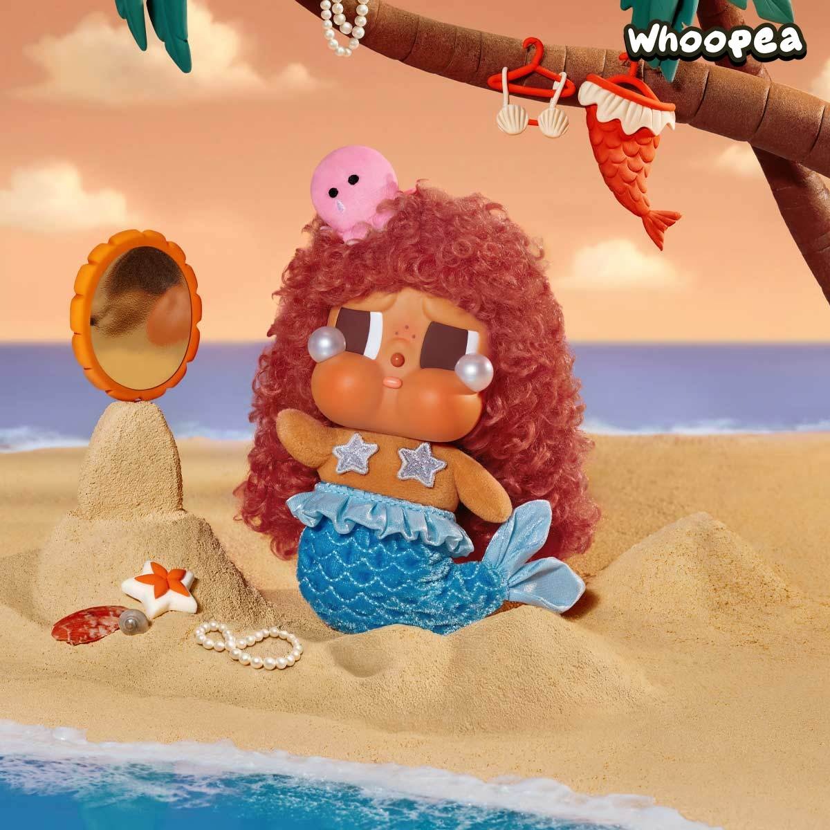 CRYBABY Vacation Mode On Series-Vinyl Plush Pendant Blind Box