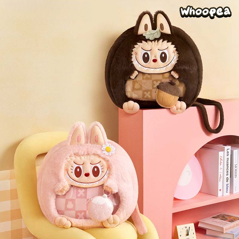 THE MONSTERS LABUBU Fall Into Sweaters Series Plush Bag