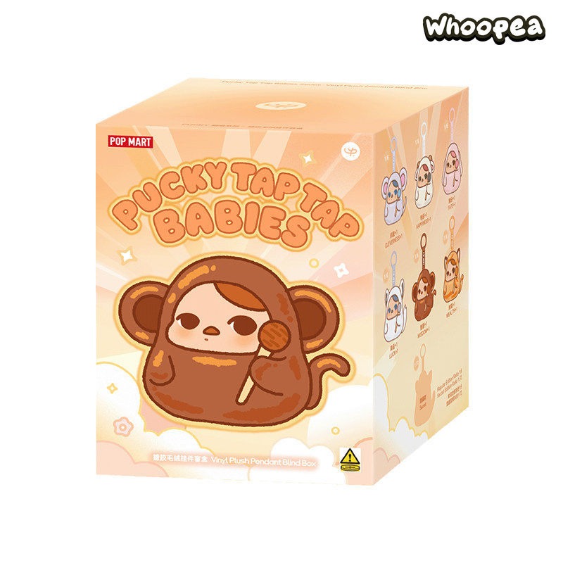 POP MART Pucky Tap Tap Babies Series Plush Blind Box (PRE-ORDER)