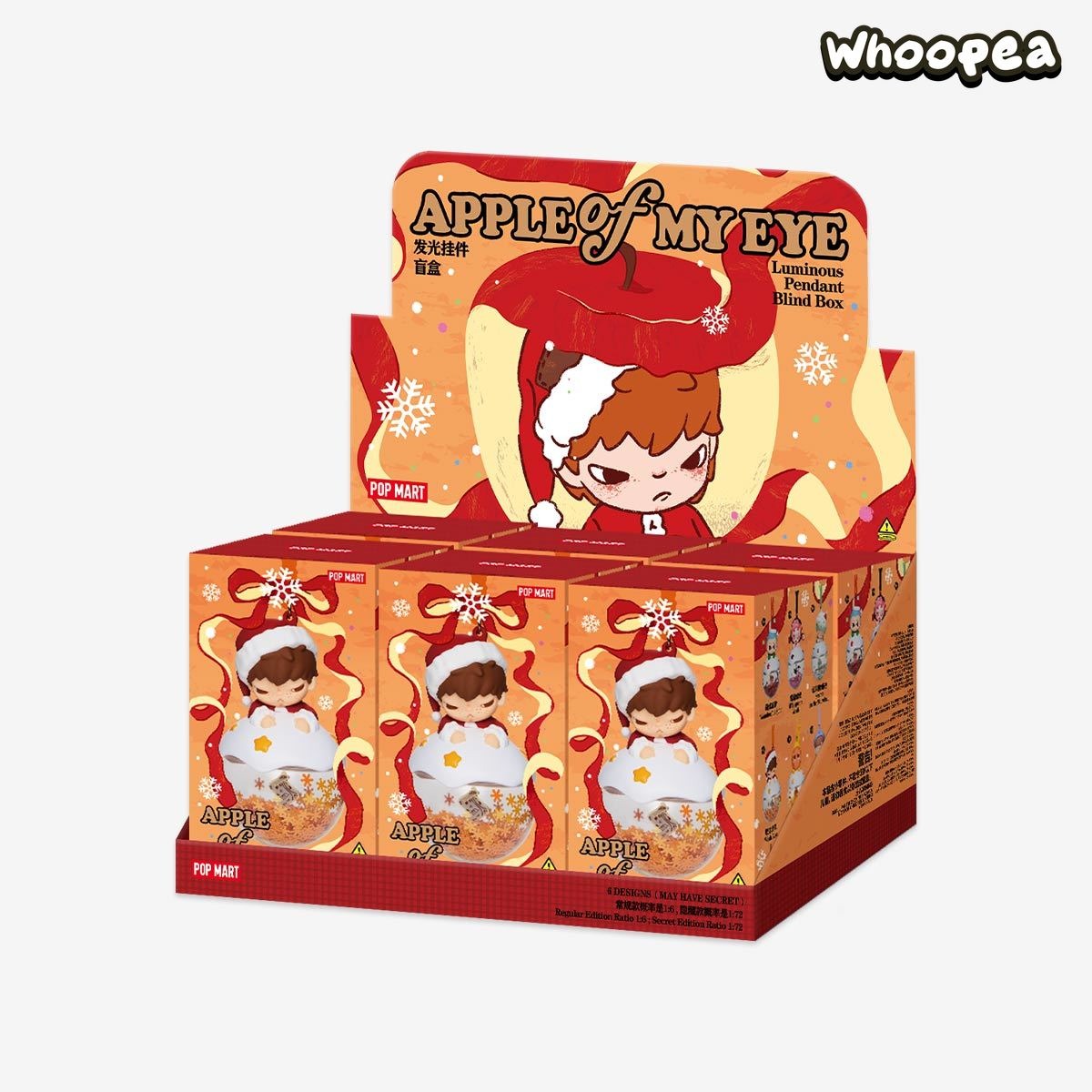 POP MART Apple of My Eye Series Luminous Pendant Blind Box