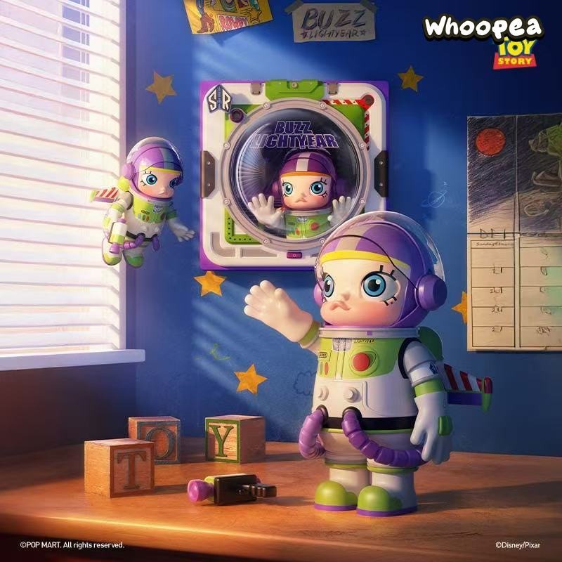 MEGA SPACE MOLLY 400% Buzz Lightyear &《IN SPACE》3D Painting