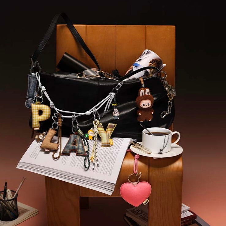 THE MONSTERS Labubu Pin for Love Series- Letter Pendant Blind Box