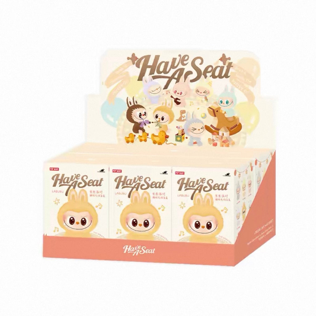 Pop Mart The Monsters (Labubu) Have a Seat Vinyl Plush Blind Box V2