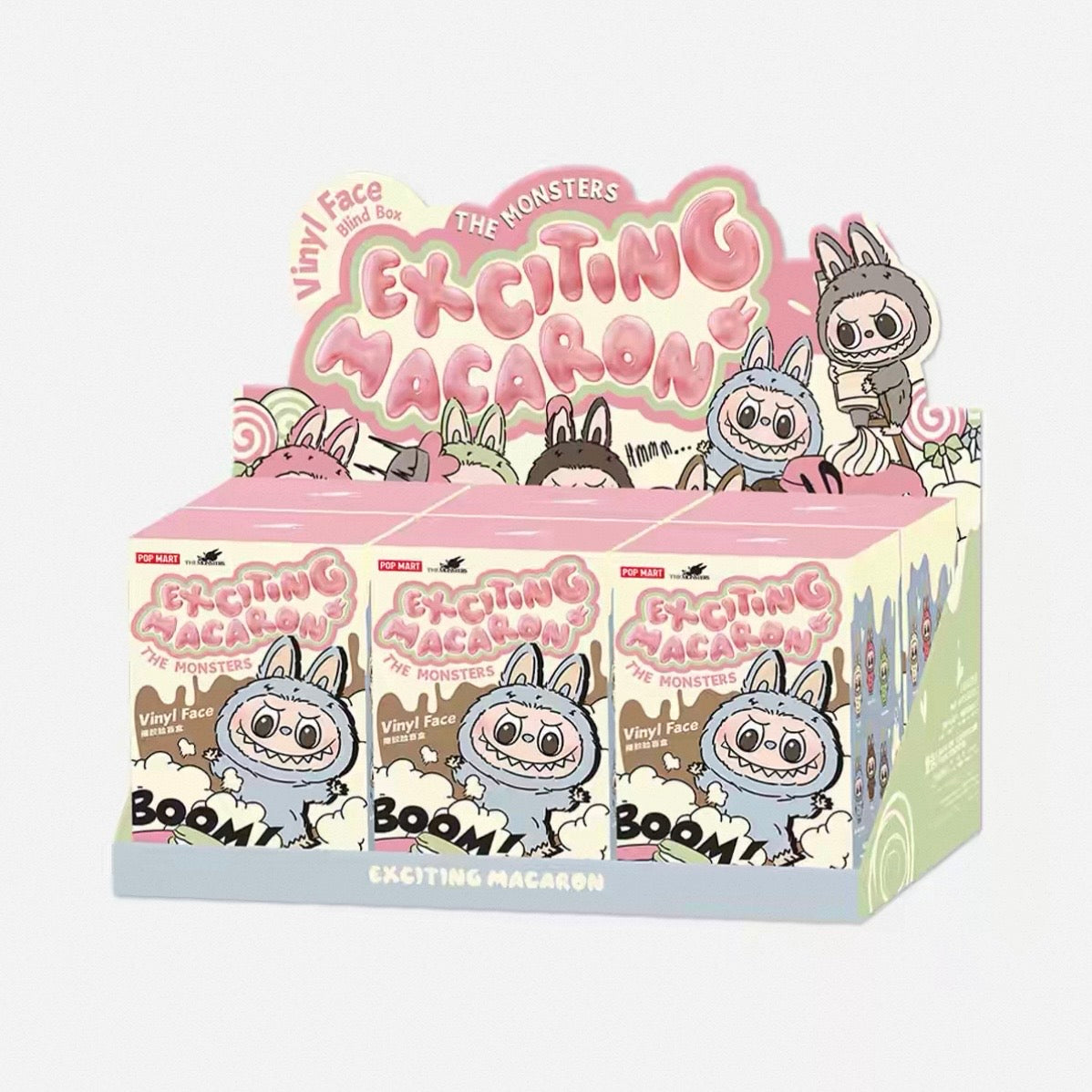 THE MONSTERS - Exciting Macaron Vinyl Face, Blind Box-1.0