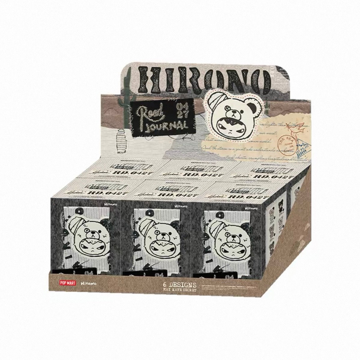 Hirono Road Journal Series-Plush Doll Pendant Blind Box