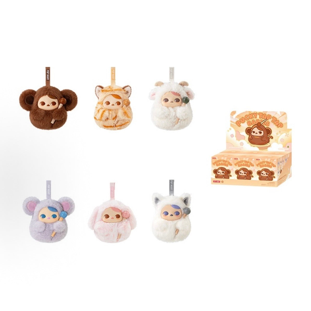 POP MART Pucky Tap Tap Babies Series Plush Blind Box (PRE-ORDER)