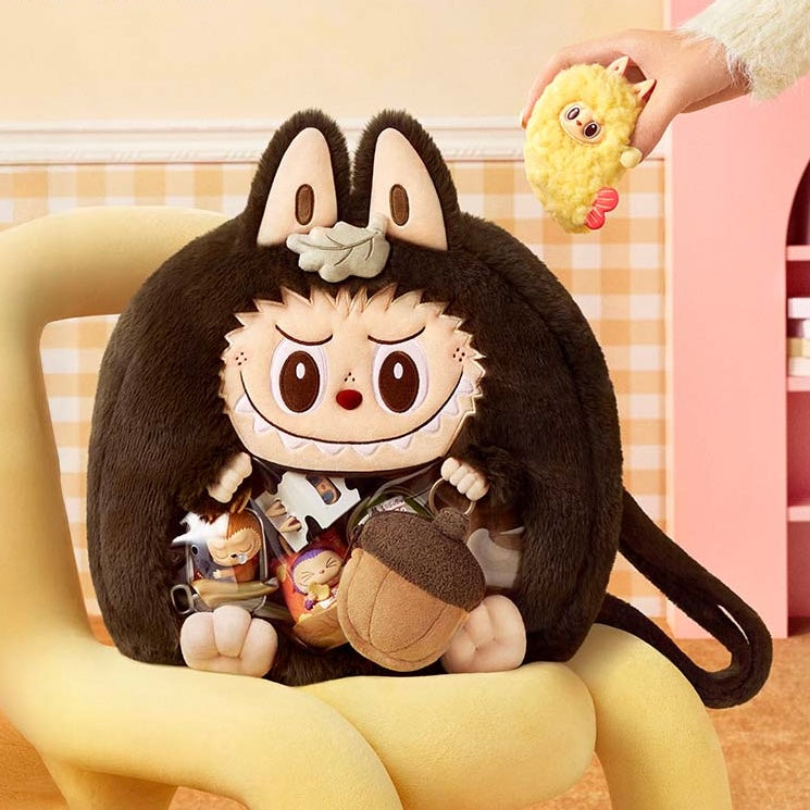 THE MONSTERS LABUBU Fall Into Sweaters Series Plush Bag