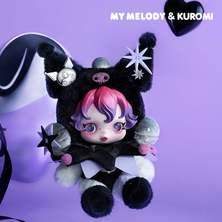 SKULLPANDA × My Melody & Kuromi Plush