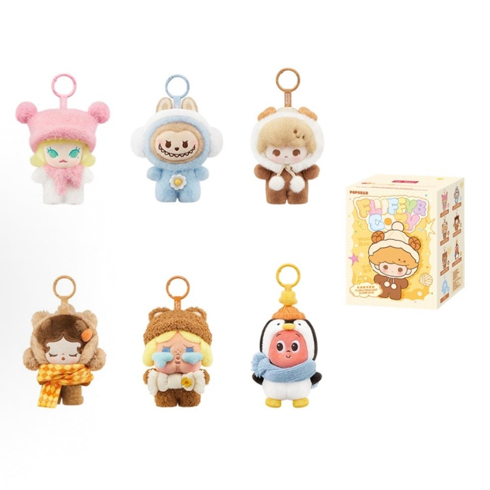 POP BEAN Fluffy & Cozy Series-Plush Pendant Blind Box