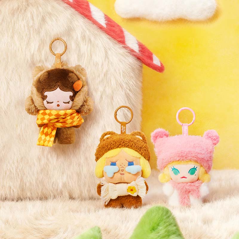 POP BEAN Fluffy & Cozy Series-Plush Pendant Blind Box