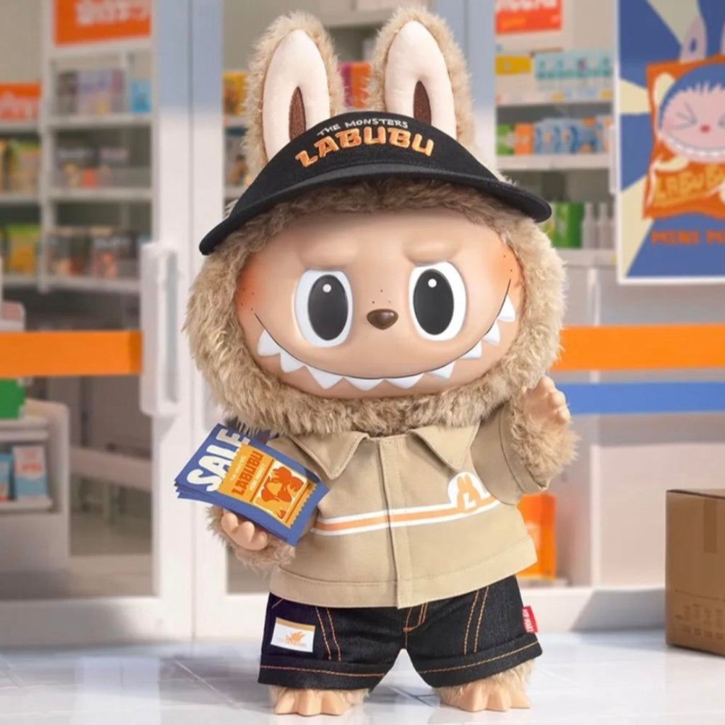 POP MART THE MONSTERS Labubu The Naughty Cashier Vinyl Plush