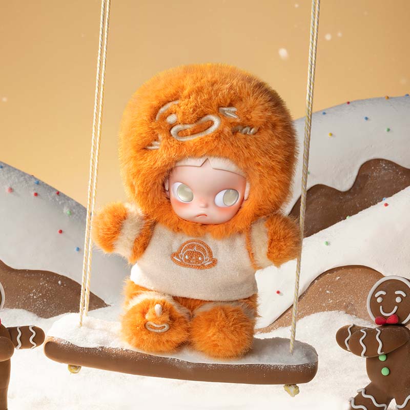 POP MART Zsiga Gingerbread Man 1/8 Action Figure