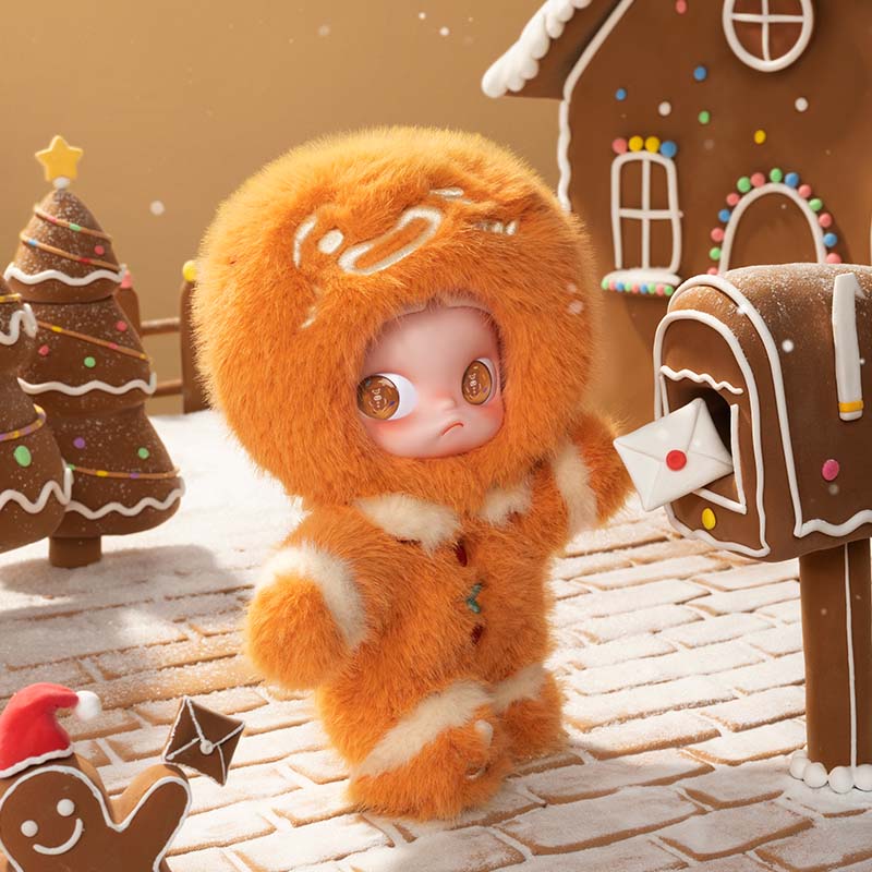 POP MART Zsiga Gingerbread Man 1/8 Action Figure