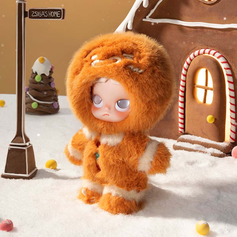 POP MART Zsiga Gingerbread Man 1/8 Action Figure