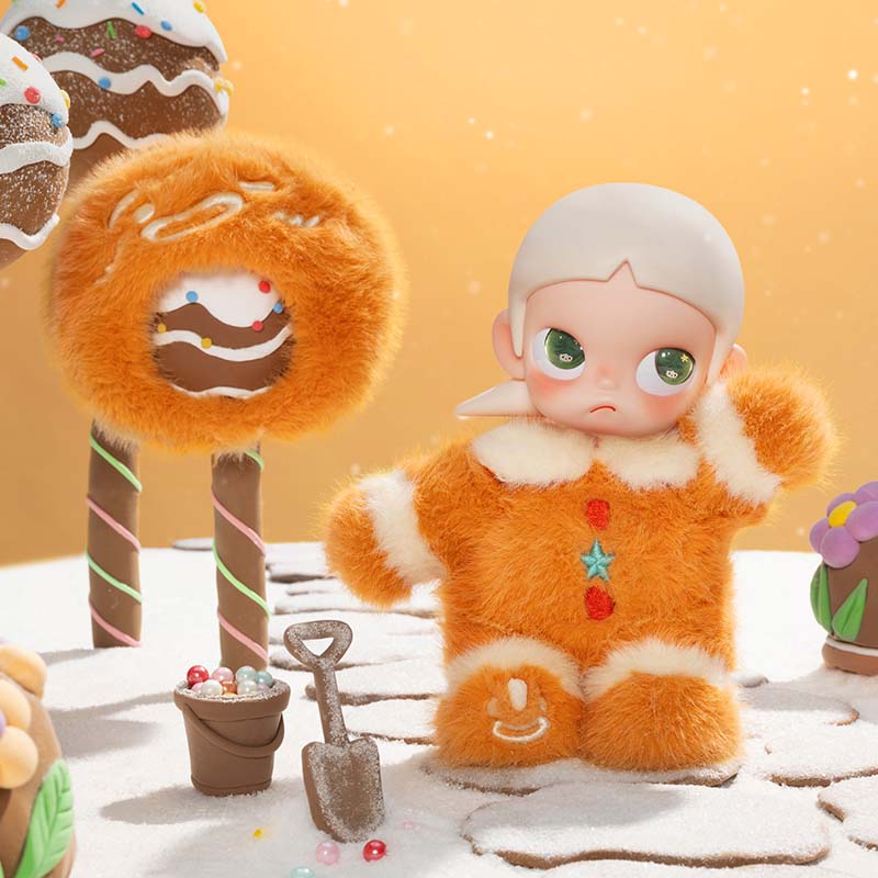 POP MART Zsiga Gingerbread Man 1/8 Action Figure