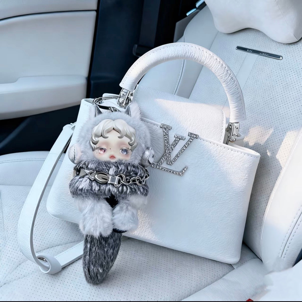 SKULLPANDA XG Plush Doll Pendant Japan Exclusive