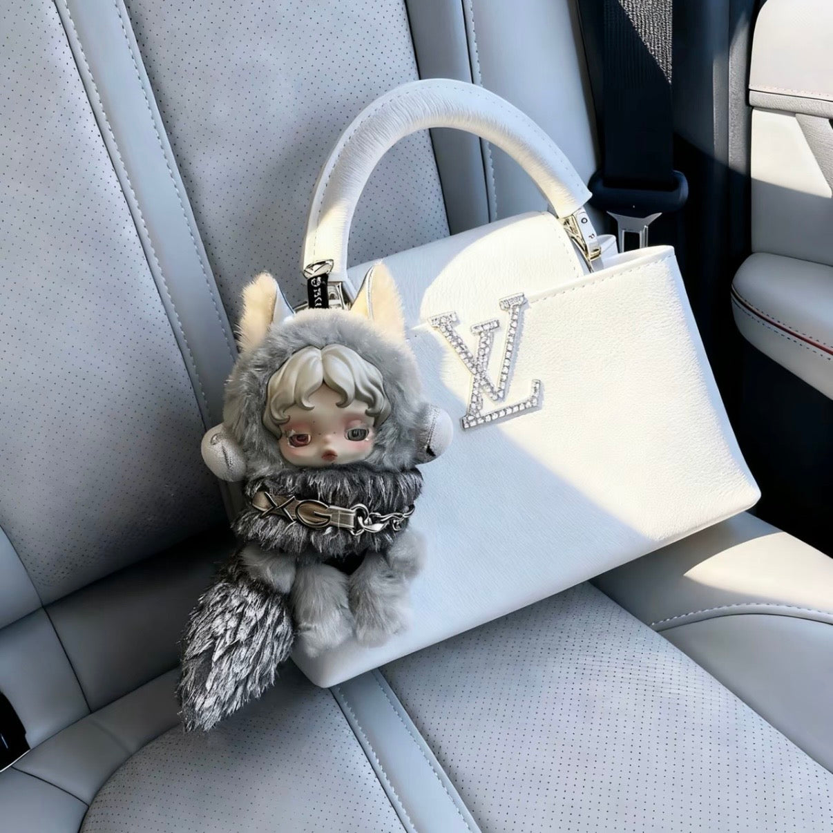 SKULLPANDA XG Plush Doll Pendant Japan Exclusive