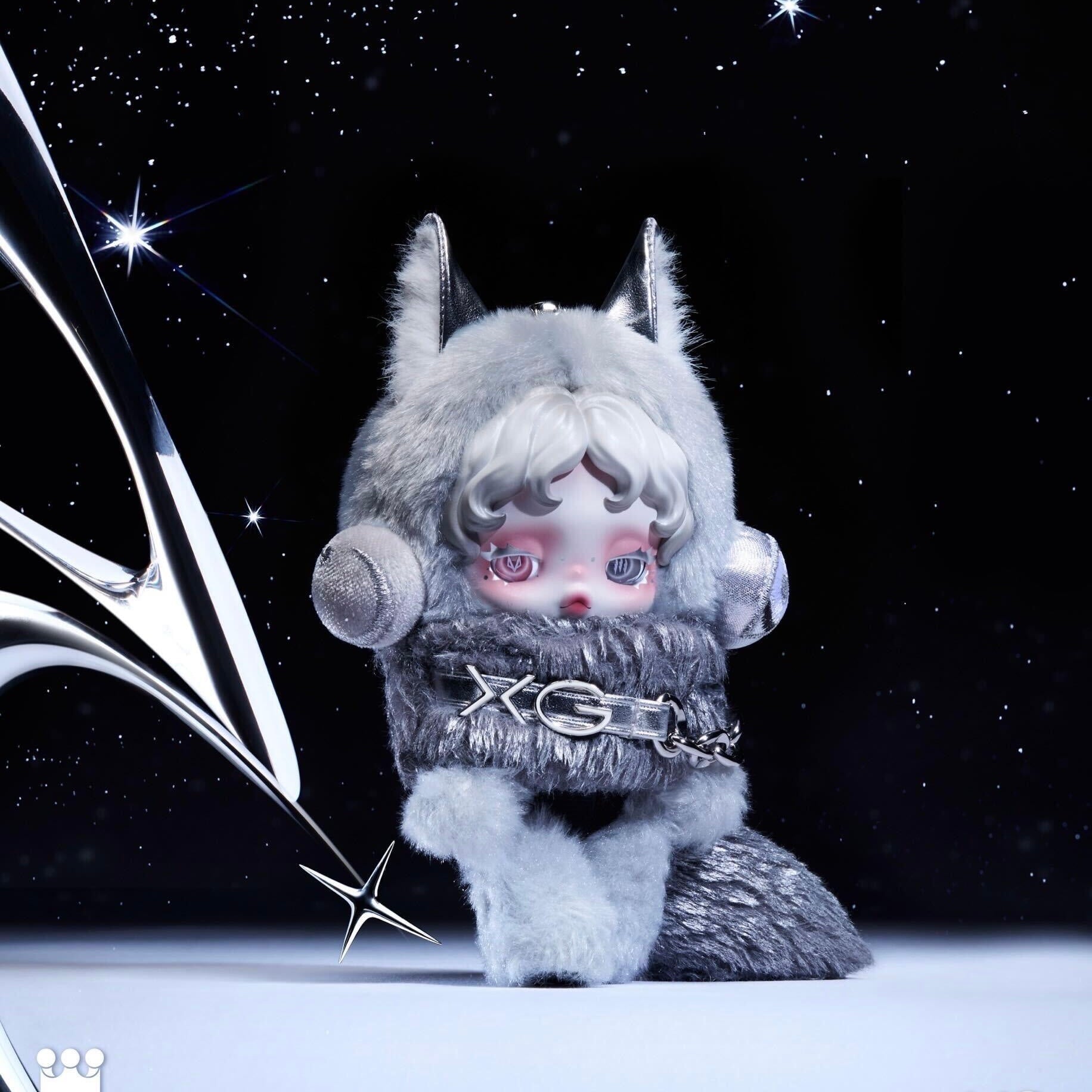 SKULLPANDA XG Plush Doll Pendant Japan Exclusive