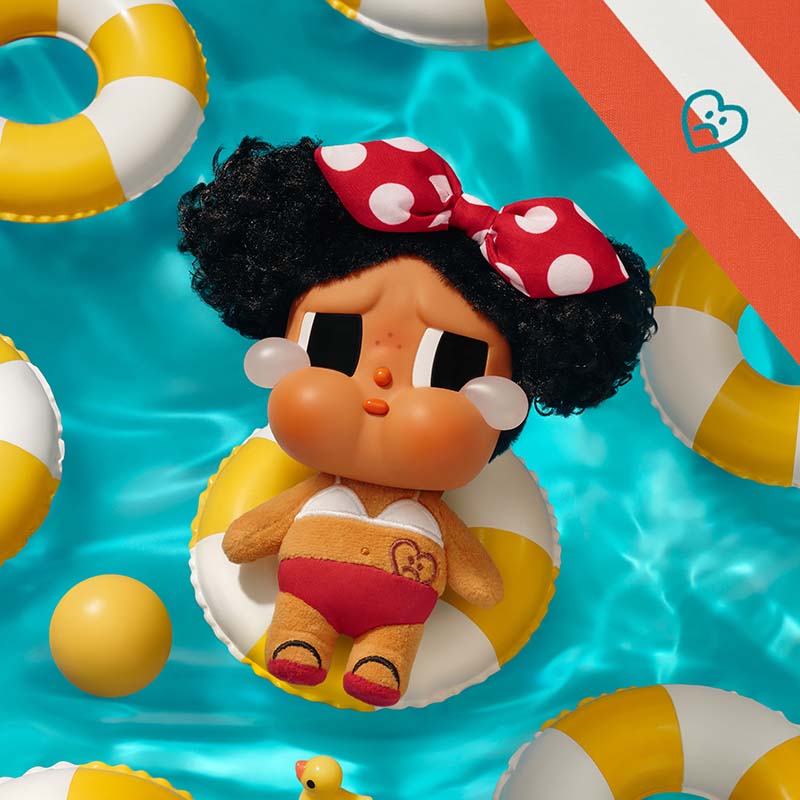 CRYBABY Vacation Mode On Series-Vinyl Plush Pendant Blind Box