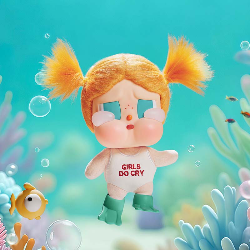 CRYBABY Vacation Mode On Series-Vinyl Plush Pendant Blind Box