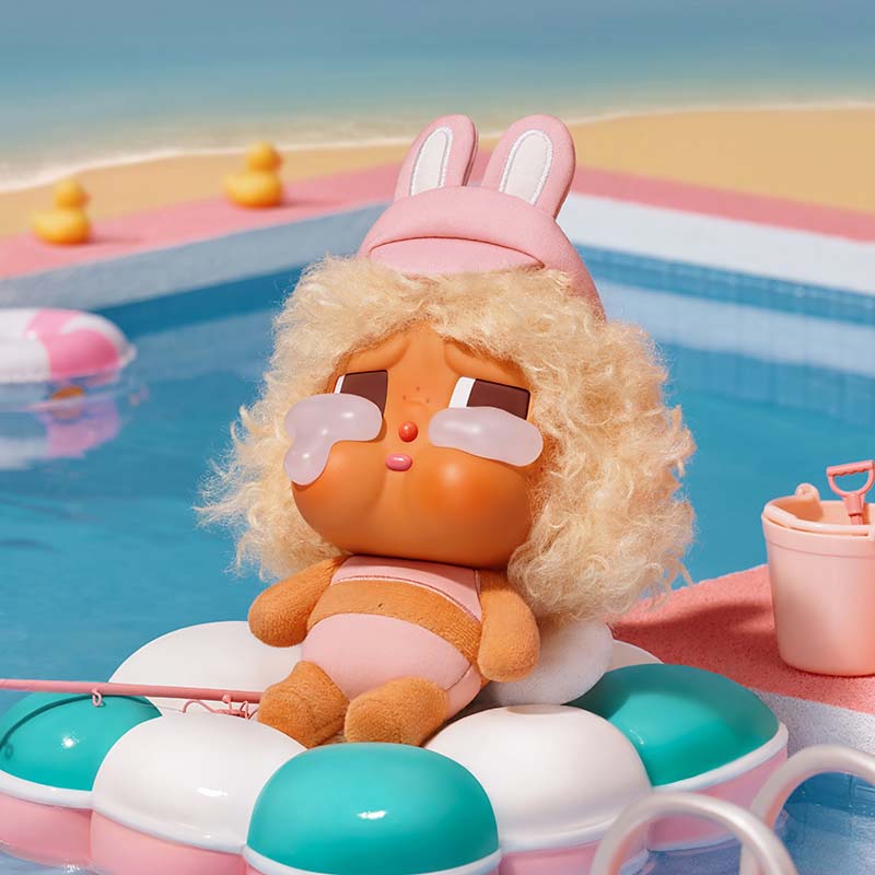 CRYBABY Vacation Mode On Series-Vinyl Plush Pendant Blind Box