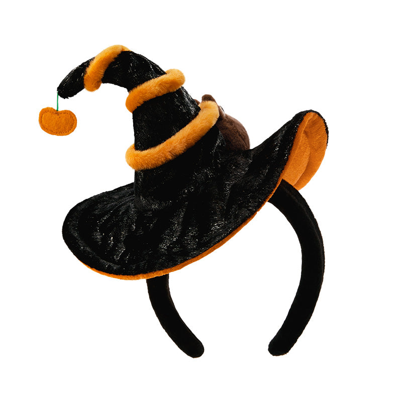 LABUBU Halloween Magic of Pumpkin Series Plush Headband, POP LAND Limited