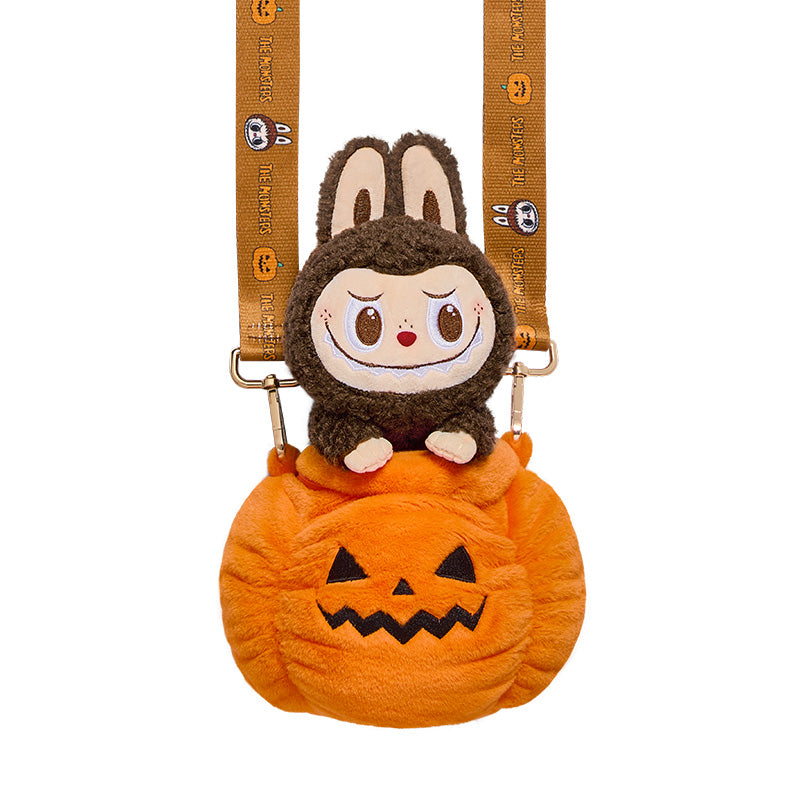 LABUBU Halloween Magic of Pumpkin Series Plush Mini Bag, POP LAND Limited