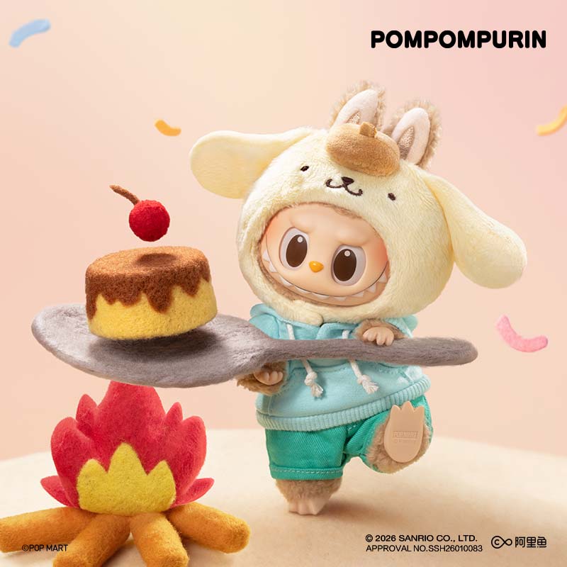 THE MONSTERS x Hello Kitty and Friends Series-Vinyl Plush Pendant Blind Box