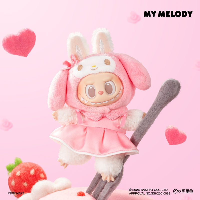 THE MONSTERS x Hello Kitty and Friends Series-Vinyl Plush Pendant Blind Box