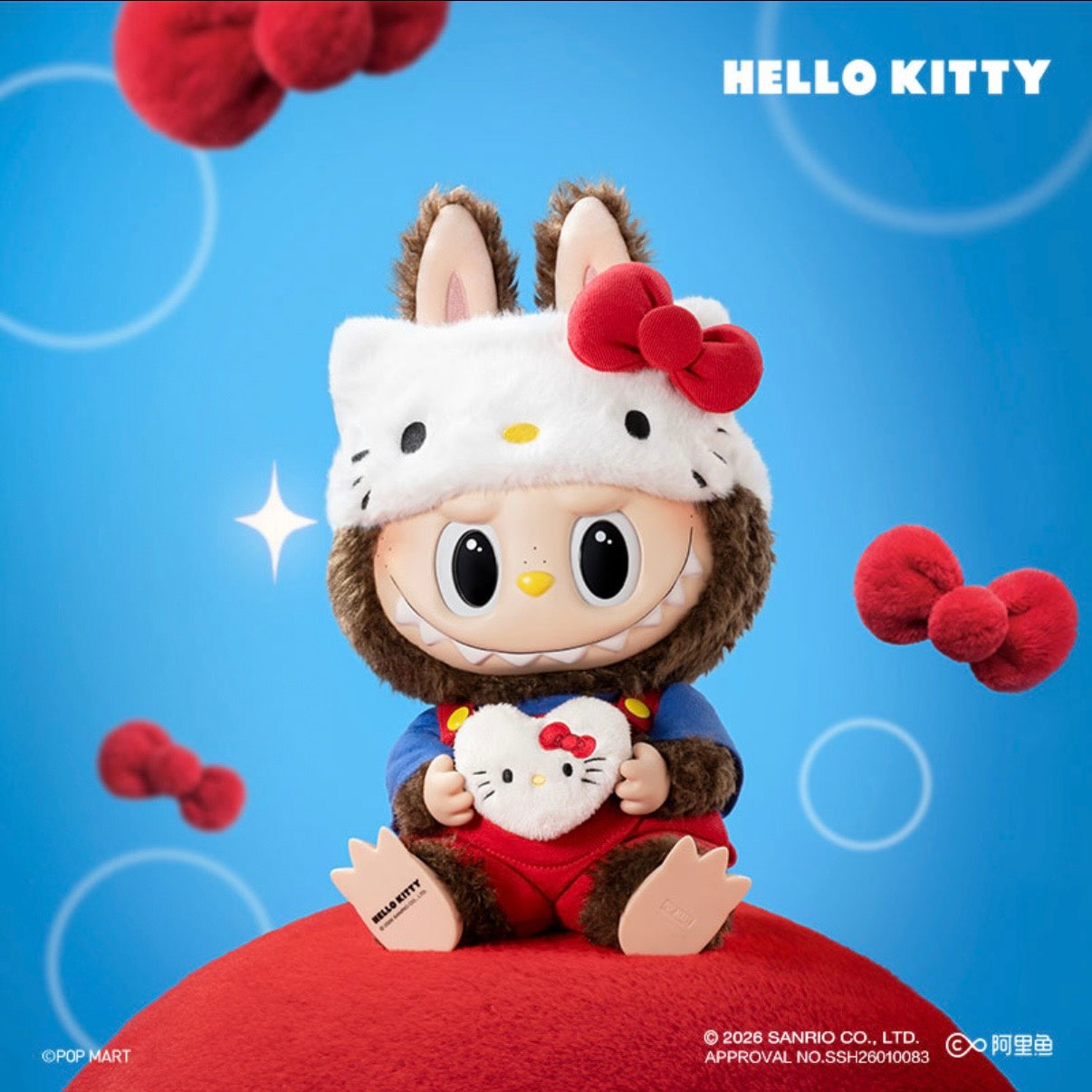 THE MONSTERS × HELLO KITTY - Vinyl Plush Doll