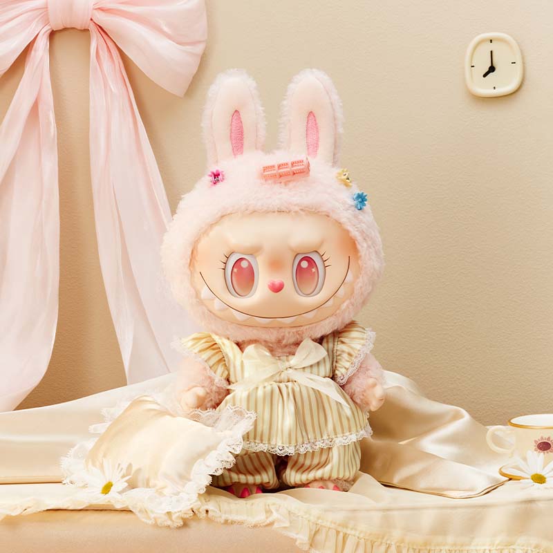 Mokoko Wake Up Spring Mokoko Series Vinyl Face Plush Gift Set, 33cm in Height