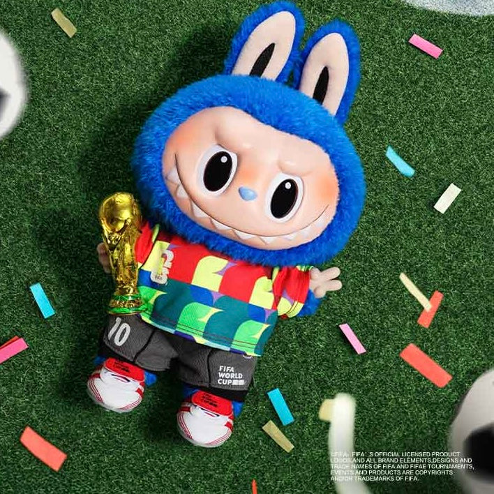 THE MONSTERS × FIFA SERIES-Catch the Win Vinyl Plush Doll
