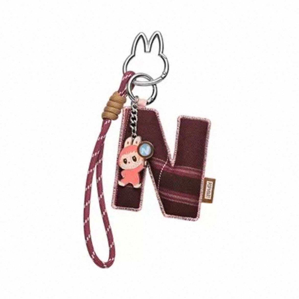 THE MONSTERS Labubu Pin for Love Series- Letter Pendant Blind Box