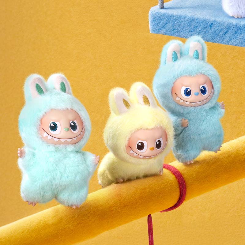 Labubu v4 The Monsters Pin for Love Series-Vinyl Plush Pandent Blind Box