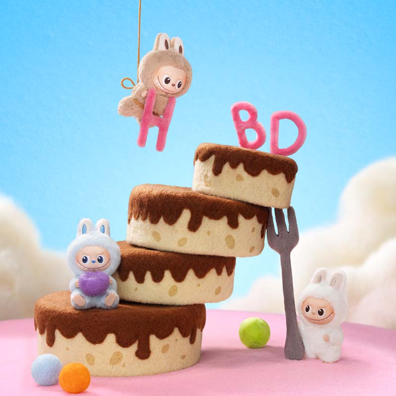 Labubu v4 The Monsters Pin for Love Series-Vinyl Plush Pandent Blind Box